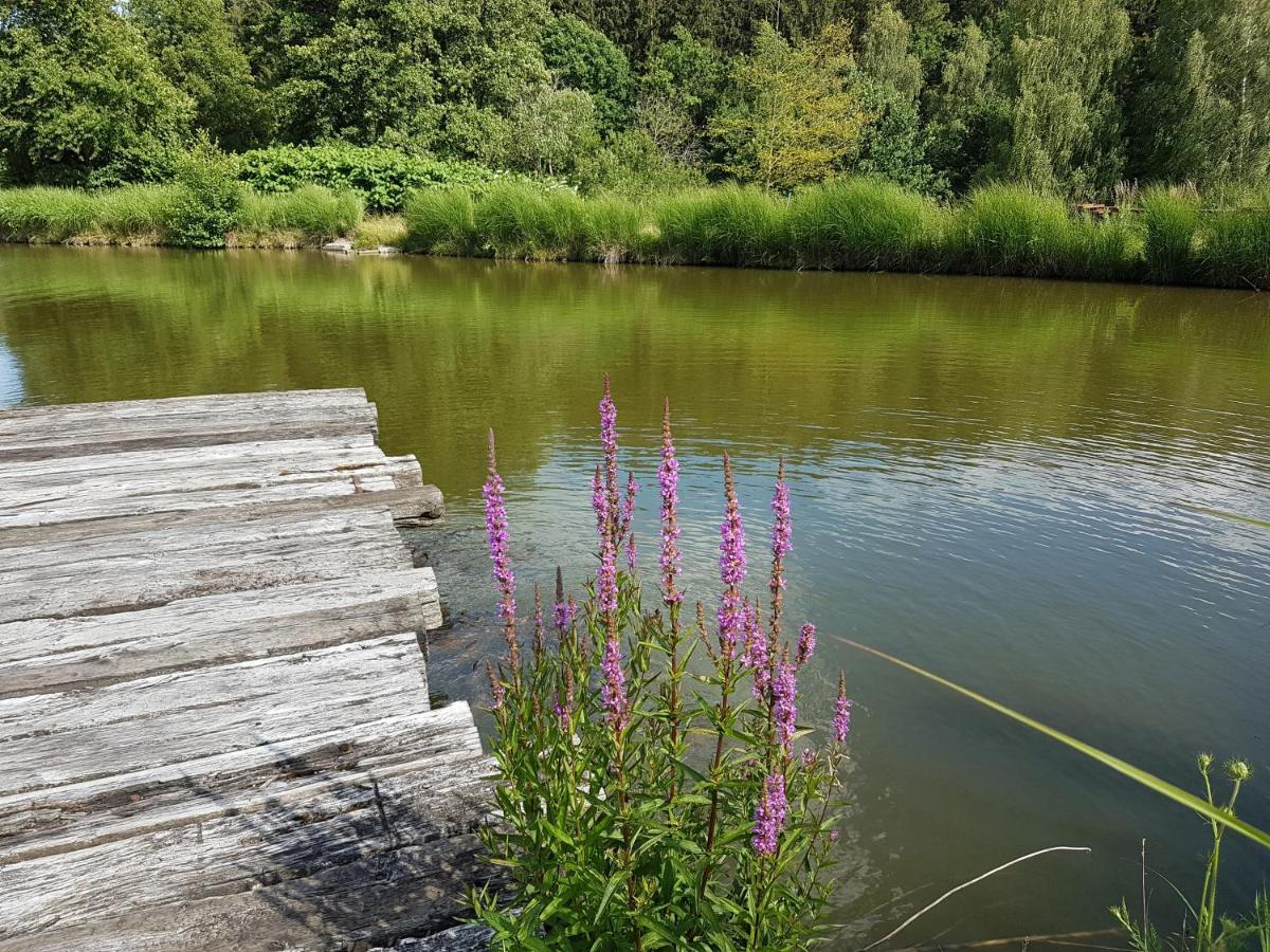 Ferienwohnungen Am Buechlhof Im Oberpfaelzer Seenland นุนบวร์ก ฟอร์ม วาล์ด ภายนอก รูปภาพ